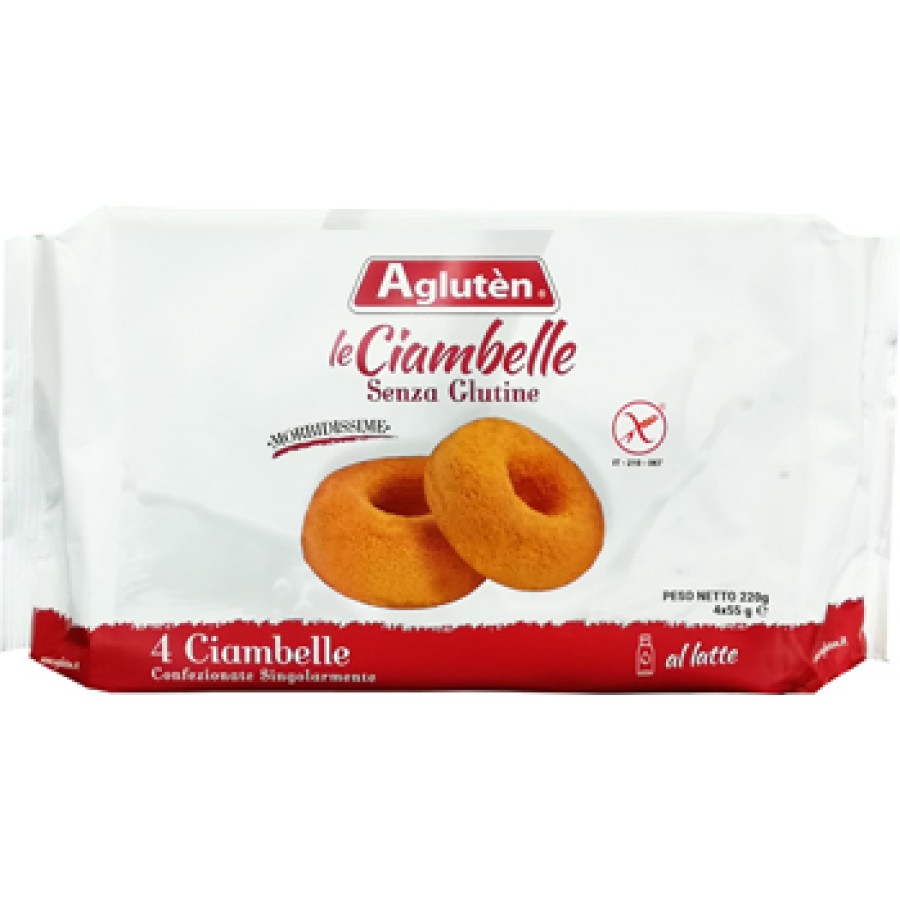 AGLUTEN LE CIAMBELLE 4 X 55 G