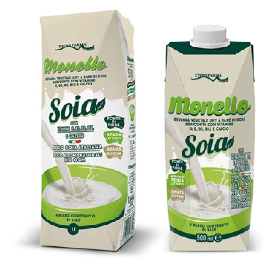 MONELLO SOIA BEVANDA VEGETALE 500 ML