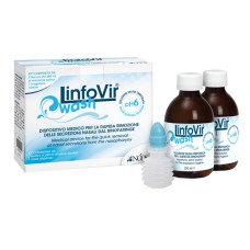 SOLUZIONE PER IRRIGAZIONE NASALE LINFOVIR WASH 2 FLACONI DA 250ML