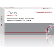 SOLUZIONE OFTALMICA ICROSS 15 MONODOSI DA 0,35 ML