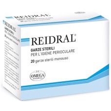 REIDRAL GARZE OCULARI 20 PEZZI
