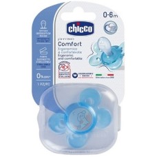 CHICCO SUCCHIETTO COMFORT BOY IN SILICONE 0-6 MESI 1 PEZZO
