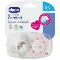 CHICCO SUCCHIETTO COMFORT GIRL IN SILICONE 6-16 MESI 1 PEZZO