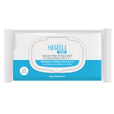 SAUGELLA SALVIETTINE STRUCCANTI 25 PEZZI