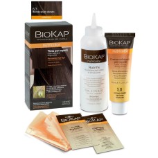 BIOKAP NUTRICOLOR 6,3 BIONDO ORO SCURO TINTA TUBO + FLACONE