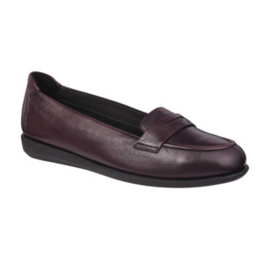 PHILLIS LEATHER WOMENS BURGUNDY 39 MATERIALE TOMAIA PELLE FODERA TOMAIA MICROFIBRA+TESSUTO SOTTOPIEDE MICROFIBRA SUOLA TPR FITTING F AW18 1 PAIO
