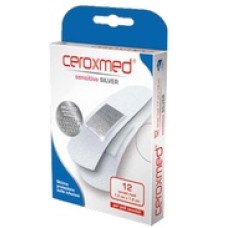 CEROXMED SENSITIVE SILVER MEDI 7,2 CM X 1,9 CM 12 PEZZI