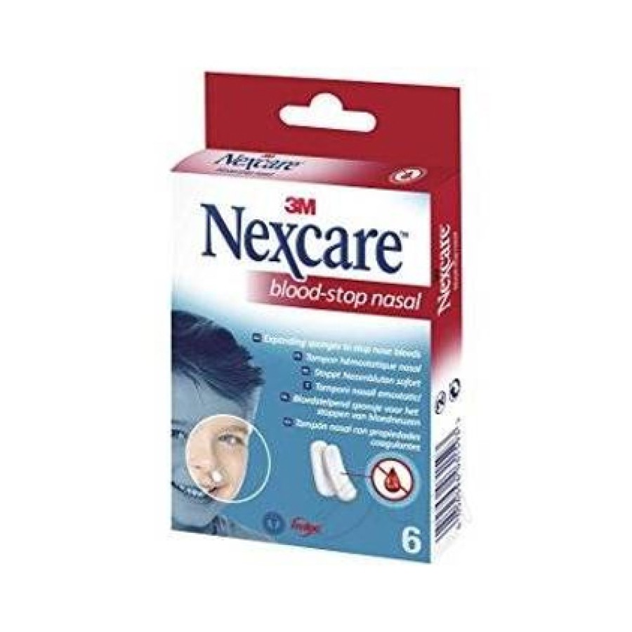 TAMPONE NASALE EMOSTATICO BLOOD STOP NASAL 6 PEZZI