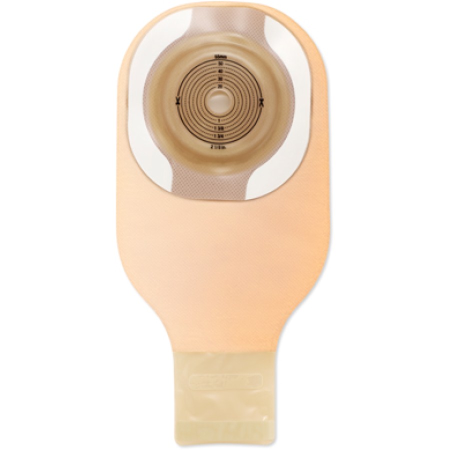 HOLLISTER MODERMA FLEX CERAPLUS SACCA APERTA CONVESSA MIDI PER ILEOSTOMIA CON FINESTRA RITAGLIATA 15-25 MM 30 PEZZI