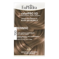 EUPHIDRA COLORPRO XD 700 BIONDO GEL COLORANTE CAPELLI IN FLACONE + ATTIVANTE + BALSAMO + GUANTI