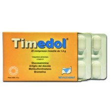TIMEDOL 20 COMPRESSE MASTICABILI 1500 MG