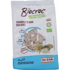 BIOCROC TRIANGOLI DI RISO BIO 40 G
