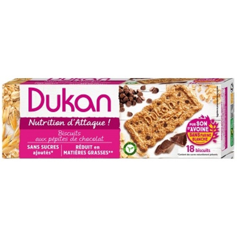 DUKAN EXPERT BISCOTTO CRUSCA GOCCE DI CIOCCOLATO 225 G