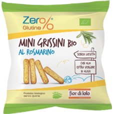 MINI GRISSINI AL ROSMARINO BIO MONOPORZIONE 30 G