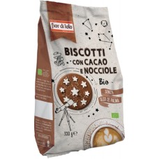 BISCOTTI CON CACAO E NOCCIOLE 350 G