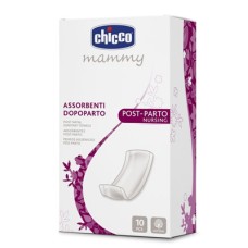 CHICCO MAMMA DONNA ASSORBENTI POSTPARTO COTONE 10 PEZZI