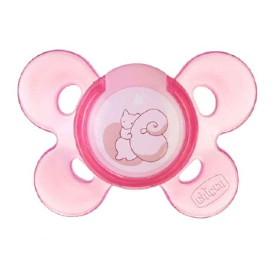 CHICCO SUCCHIETTO COMFORT GIRL IN SILICONE 0-6 MESI 1 PEZZO