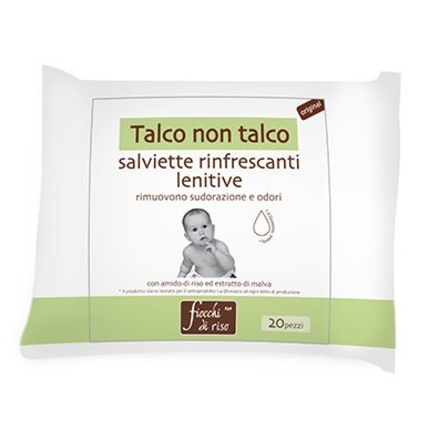 FIOCCHI DI RISO TALCO NON TALCO SALVIETTE