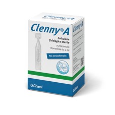 CLENNY A SOLUZIONE FISIOLOGICA STERILE PER AEROSOLTERAPIA 25 FLACONCINI MONODOSE DA 2 ML