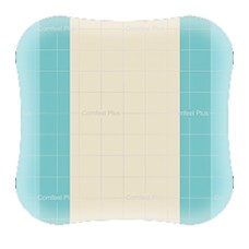 MEDICAZIONE SPECIALE ATTIVA CON IDROCOLLOIDE CON BORDI SMUSSATI COMFEEL PLUS 20X20 CM 5 PEZZI