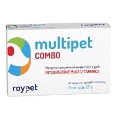 MULTIPET COMBO INTEGRATORE VITAMINICO PER CANI E GATTI 30 COMPRESSE
