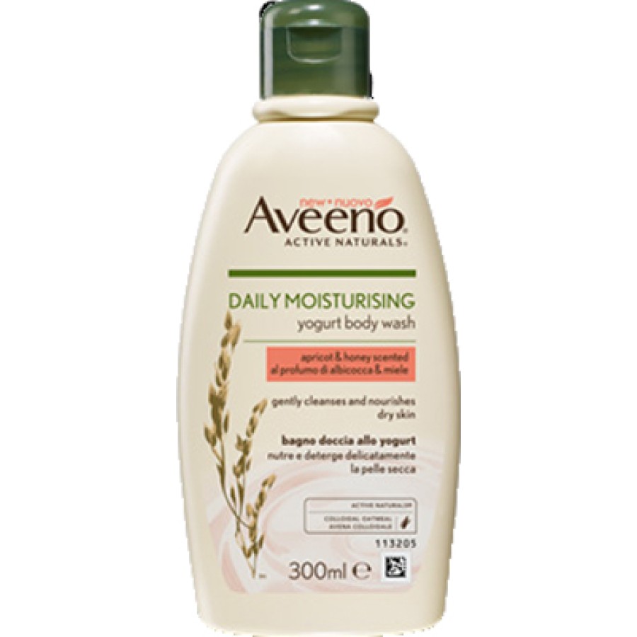 AVEENO BAGNO DOCCIA YOGURT ALBICOCCA & MIELE 300 ML PROMO