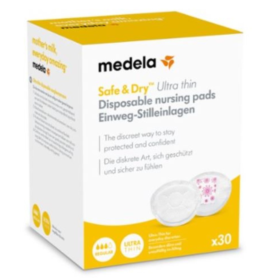 SAFE & DRY COPPETTA ASSORBILATTE ULTRA THIN 30 PEZZI