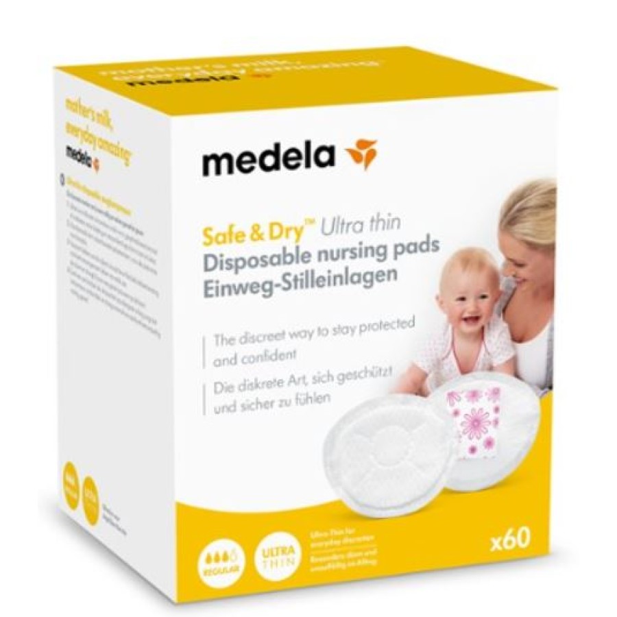 SAFE & DRY COPPETTAASSORBILATTE ULTRA THIN 60 PEZZI