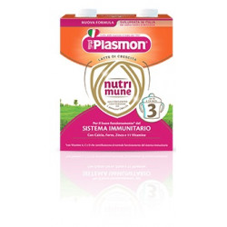 PLASMON NUTRI-MUNE 3 LIQUIDO 2 X 500 ML