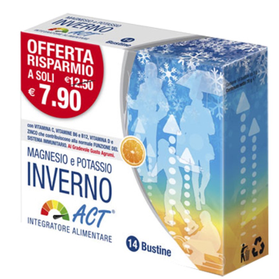 MAGNESIO POTASSIO ACT INVERNO 14 BUSTINE 5 G