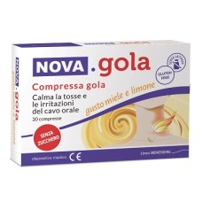 NOVA GOLA LIMONE/MIELE 20 COMPRESSE