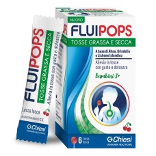 FLUIPOPS 6 LECCA LECCA GUSTO CILIEGIA PER TOSSE