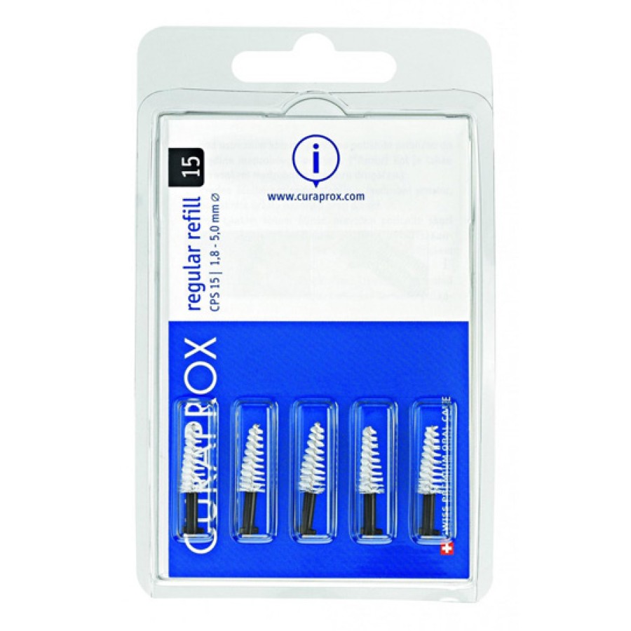 CURAPROX CPS REGULAR CPS 15 CON 5 SCOVOLINI + SUPPORTO