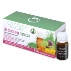 ARMORES NATURA 10 GIORNI DETOX 10 FLACONCINI DA 10 ML