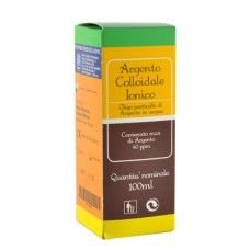 ARGENTO COLLOIDALE IONICO 40PPM CERTIFICATO SPRAY CON CONTAGOCCE 100 ML