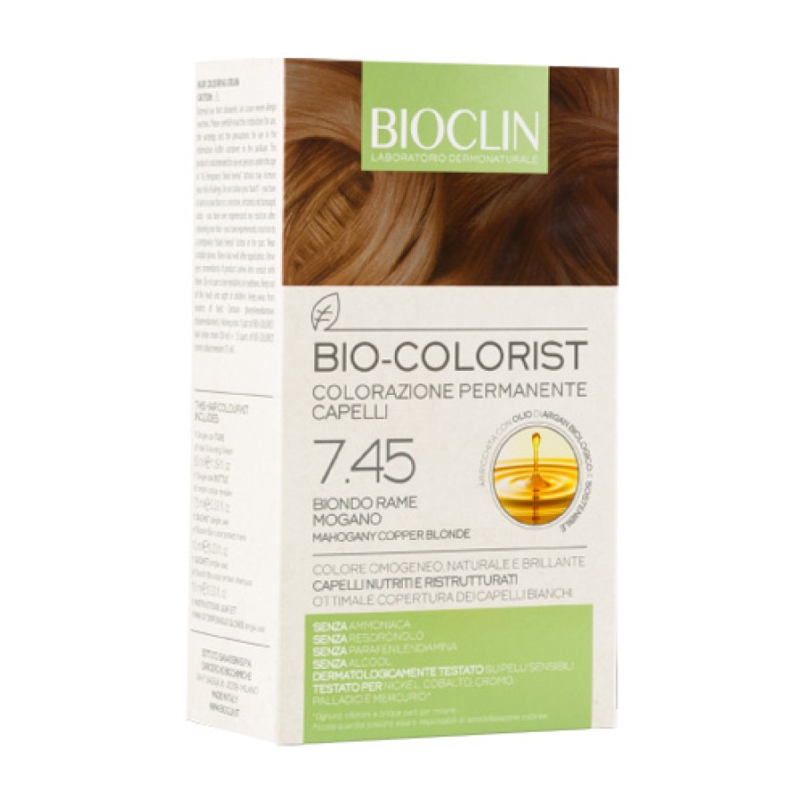 BIOCLIN BIO COLORIST 7,45 BIONDO RAME MOGANO