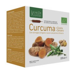 CURCUMA CICORIA ZENZERO BIO 15 AMPOLLE BEVIBILI DA 15 ML