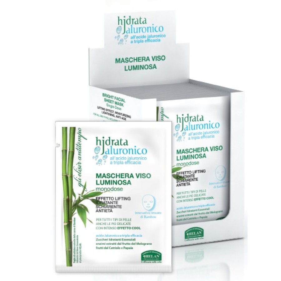 HJDRATA JALURONICO MASCHERA VISO LUMINOSA MONODOSE 15 ML