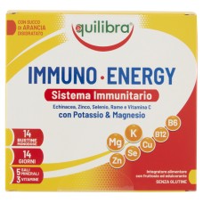 IMMUNO ENERGY SISTEMA IMMUNITARIO POTASSIO & MAGNESIO 14 BUSTINE MONODOSE