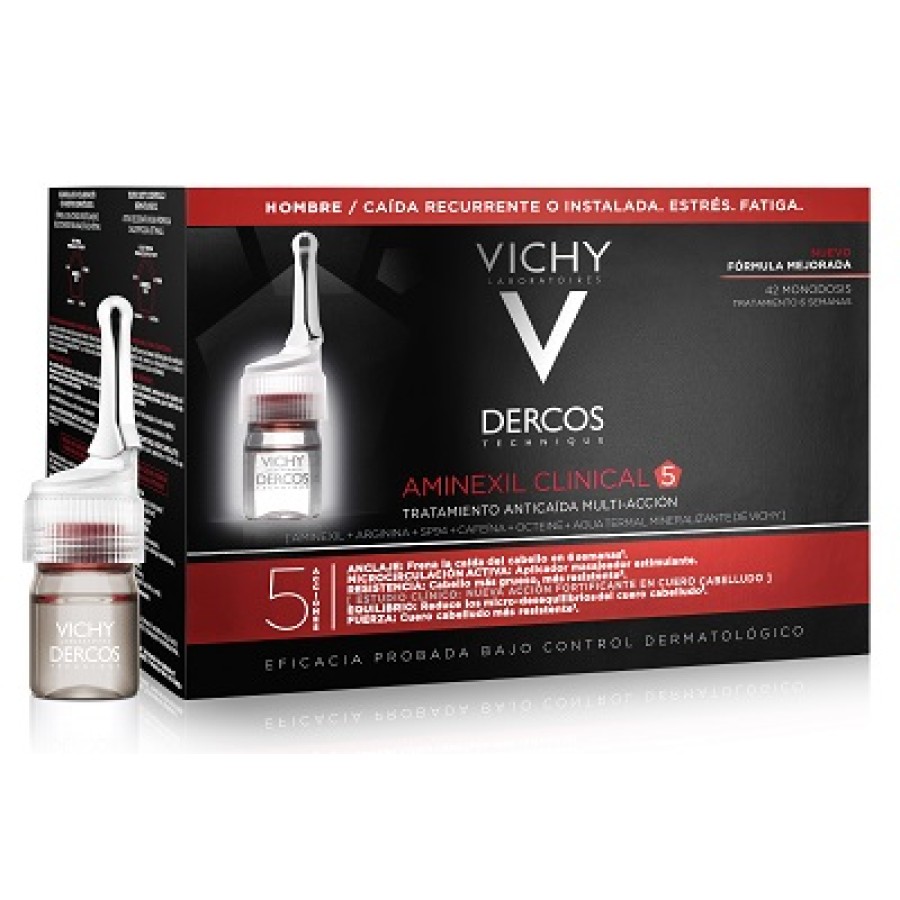 DERCOS AMINEXIL FIALE 42 UOMO 6 ML