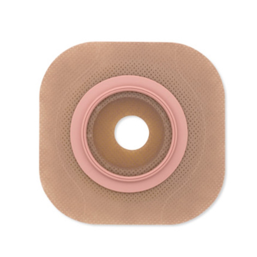PLACCA POSTOPERATORIA CON ADESIVO FLANGIA FLOTTANTE 102MM RITAGLIABILE 13/89MM 5 PEZZI CONFORM2 HOLLISTER