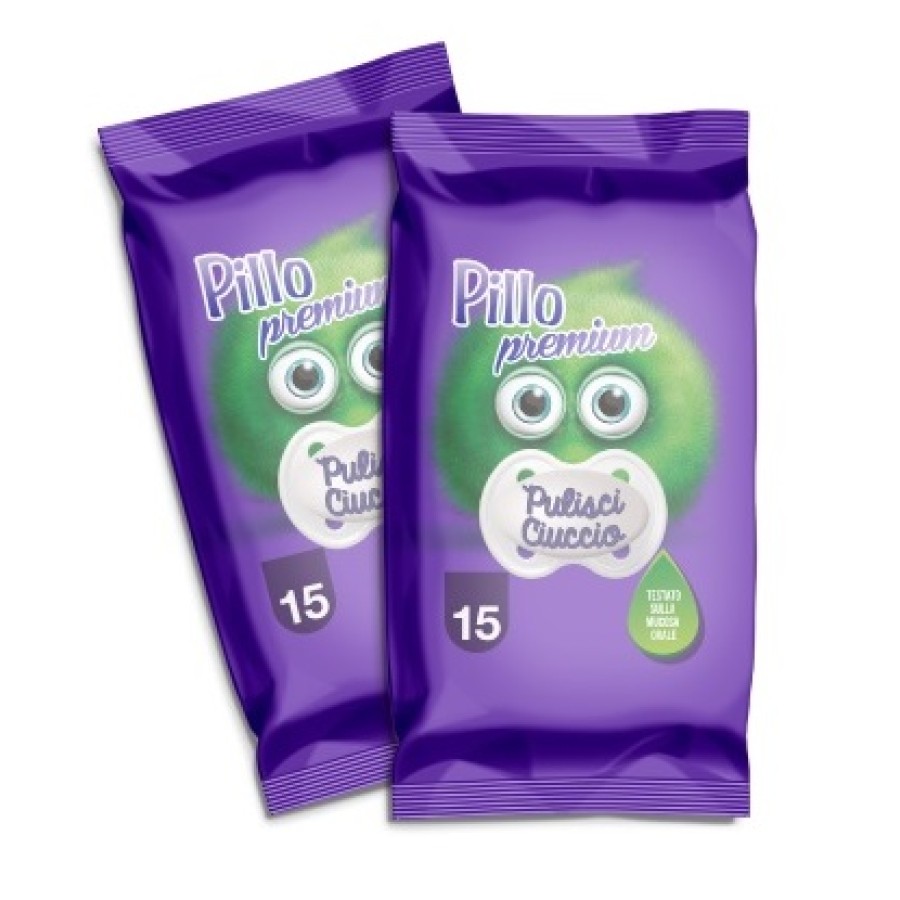 PILLO PREMIUM PULISCI CIUCCIO 15 SALVIETTE