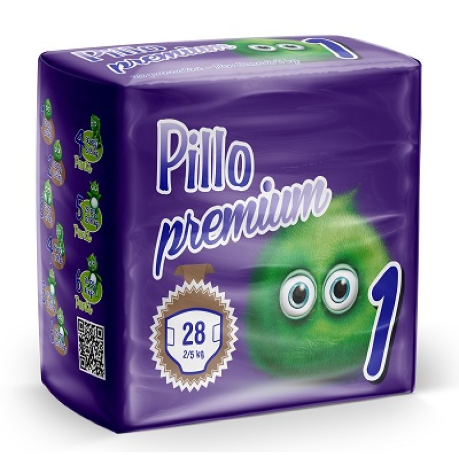 PANNOLINO PILLO PREMIUM NEWBORN 28 PEZZI