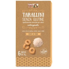 PUGLIA SAPORI TARALLINI INTEGRALI SENZA GLUTINE 180 G