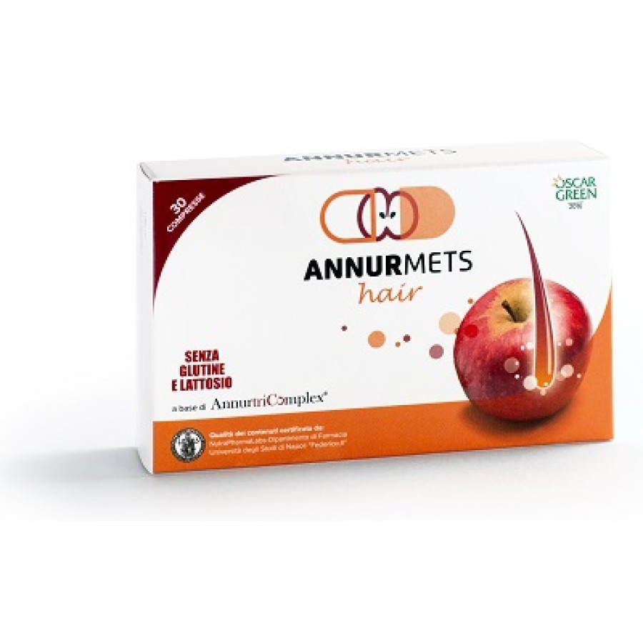 ANNURMETS HAIR 510 MG 30 COMPRESSE