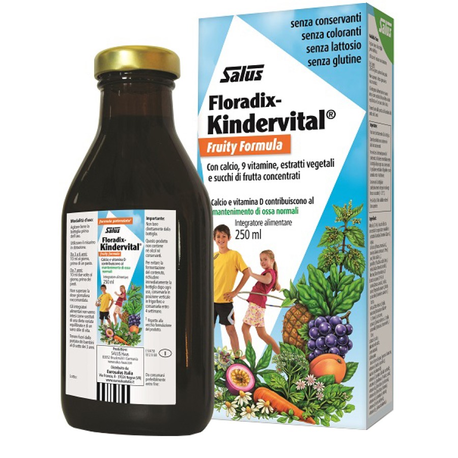 KINDERVITAL FRUITY FORMULA POTENZIATA PER RAGAZZI 250 ML