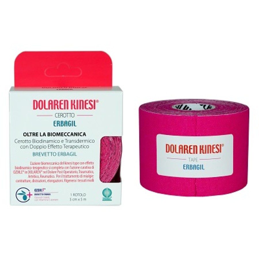 DOLAREN KINESI EMULGEL FUCSIA 20 STRIPS