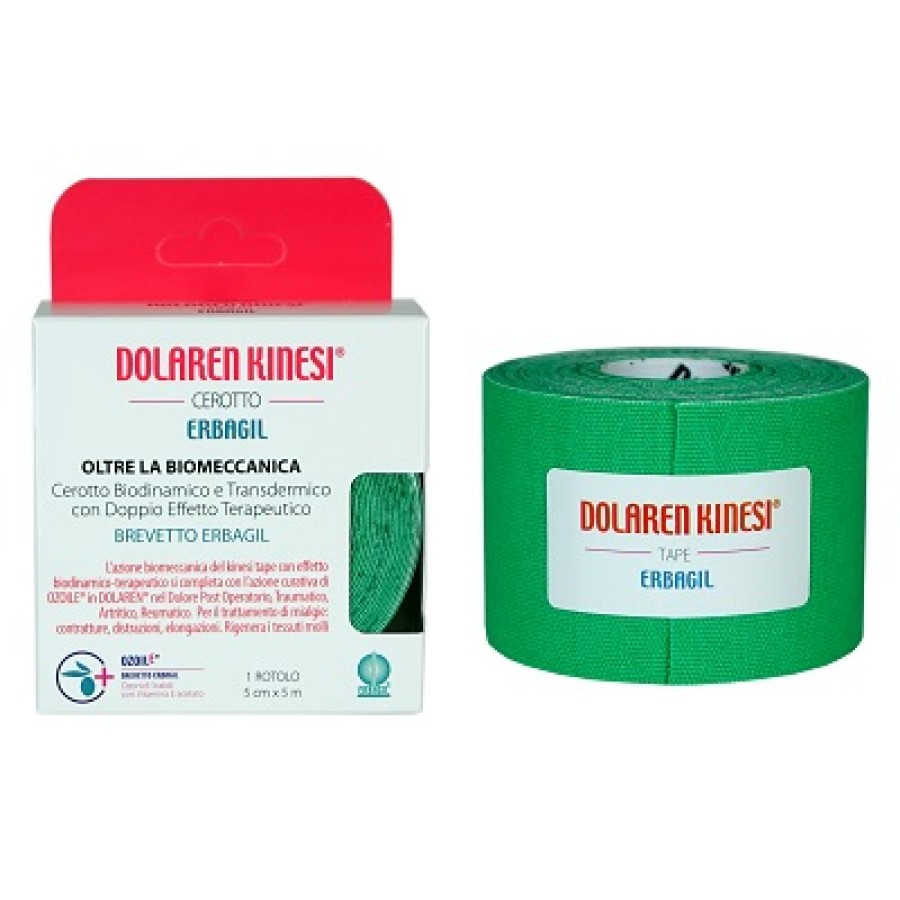 DOLAREN KINESI EMULGEL VERDE 20 STRIPS