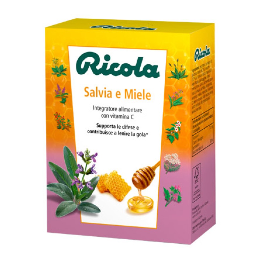 RICOLA SALVIA E MIELE 50 G