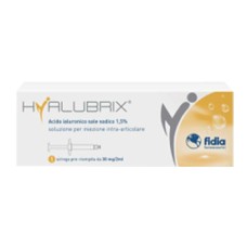 SIRINGA INTRA-ARTICOLARE HYALUBRIX ACIDO IALURONICO 1,5% 30 MG 2 ML NO ETO